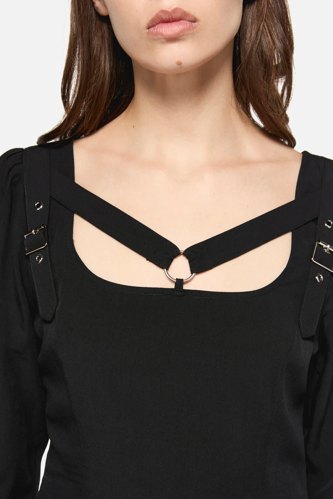 Little Bitter Buckle Strap Blouse - Image 5