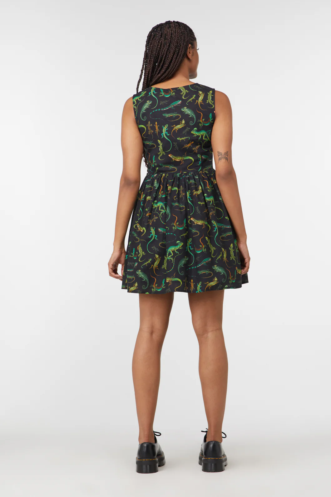 Lizard Fam Cotton Dress - Image 4