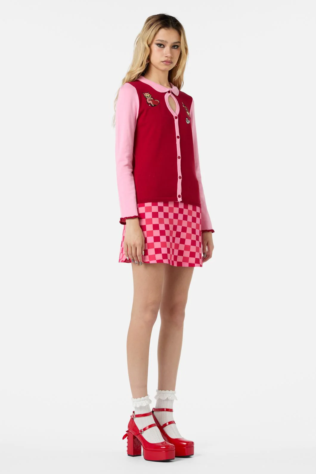Love Found Contrast Cardi - Image 3