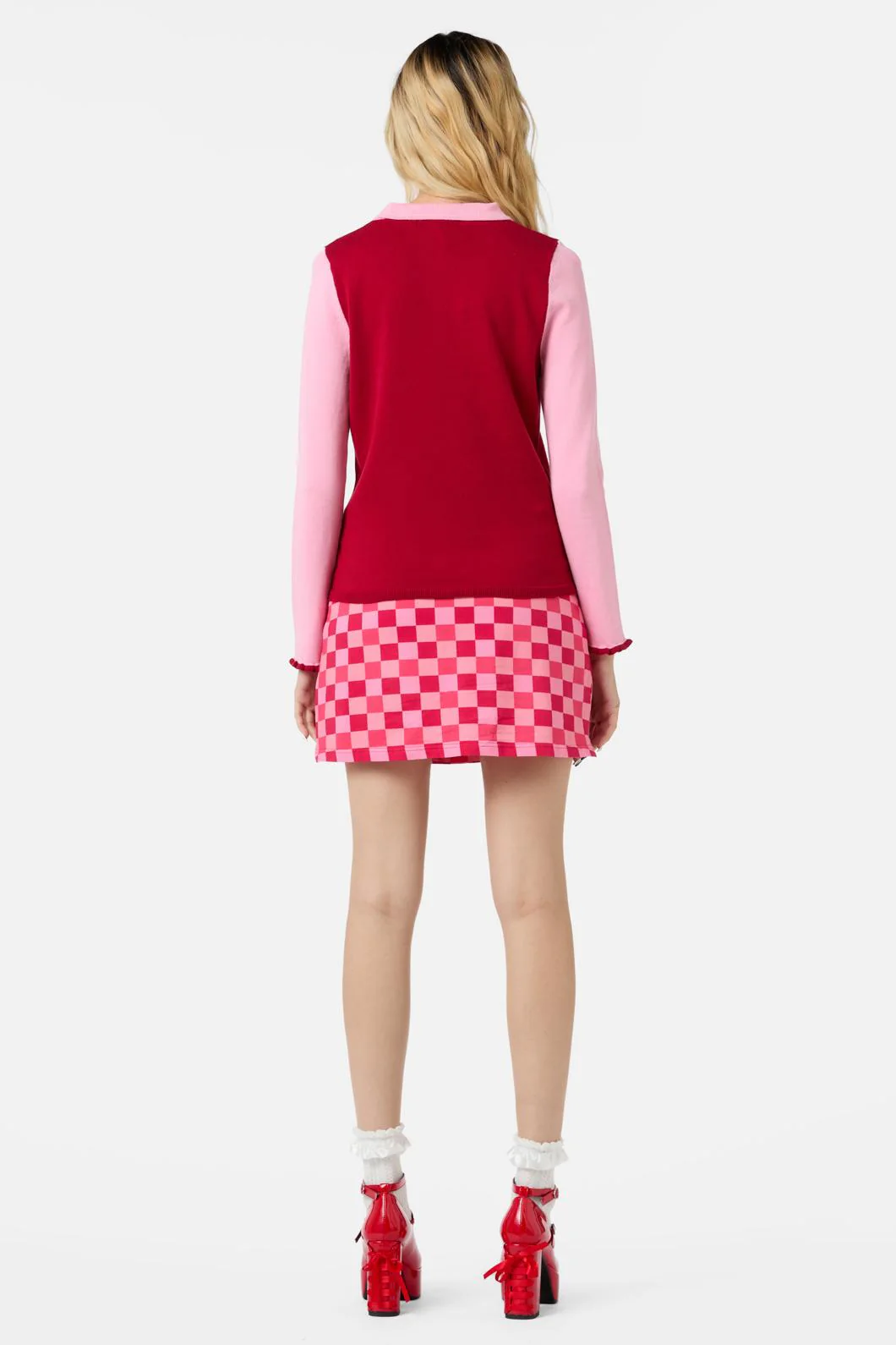 Love Found Contrast Cardi - Image 4