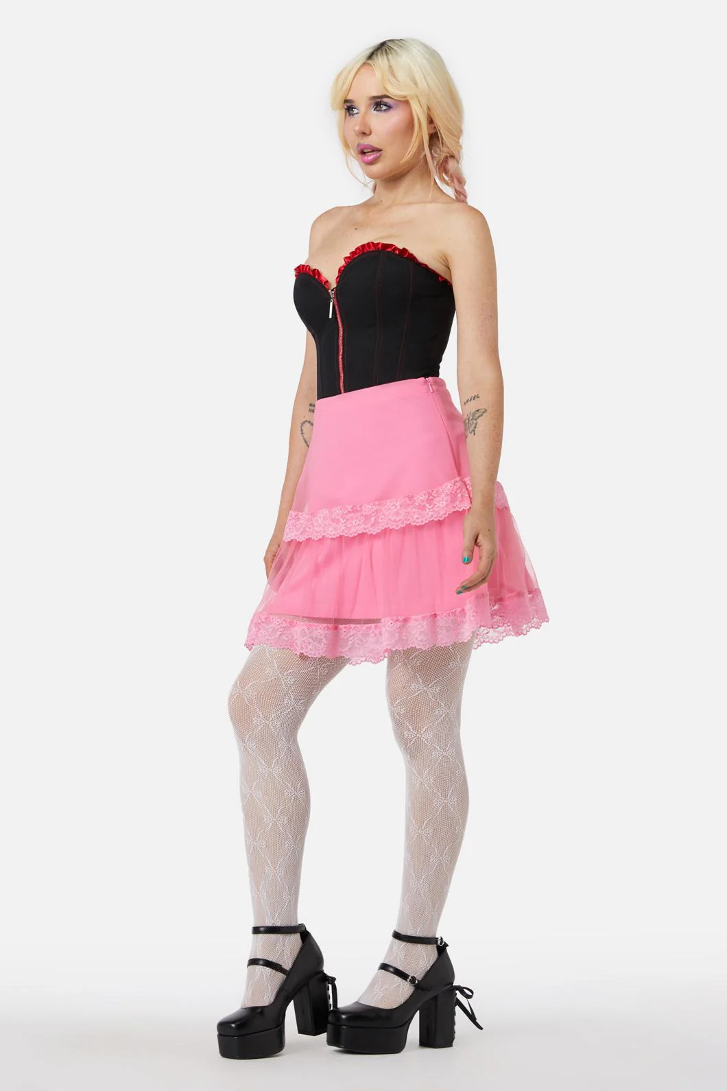 Love Letter Lace Skirt - Image 4