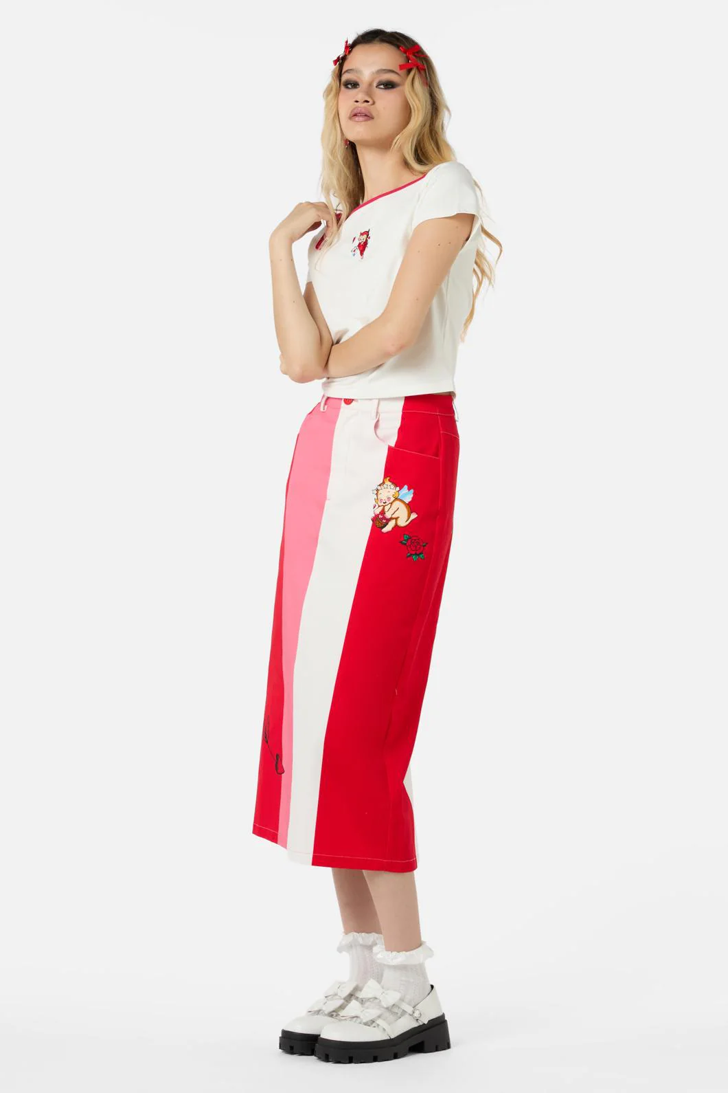 Love Letter Midi Skirt