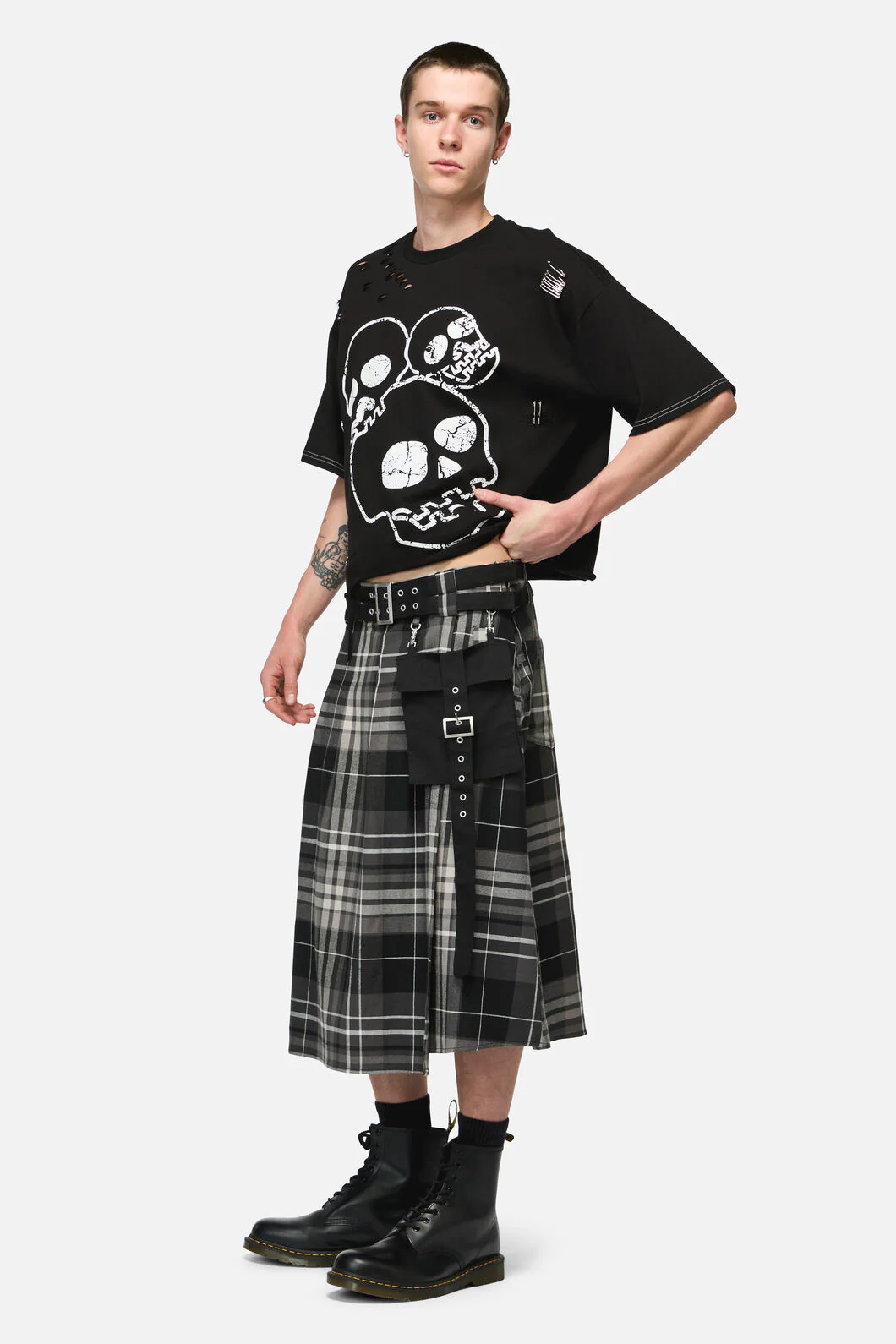 Lovett Tartan Grunge Kilt - Image 3