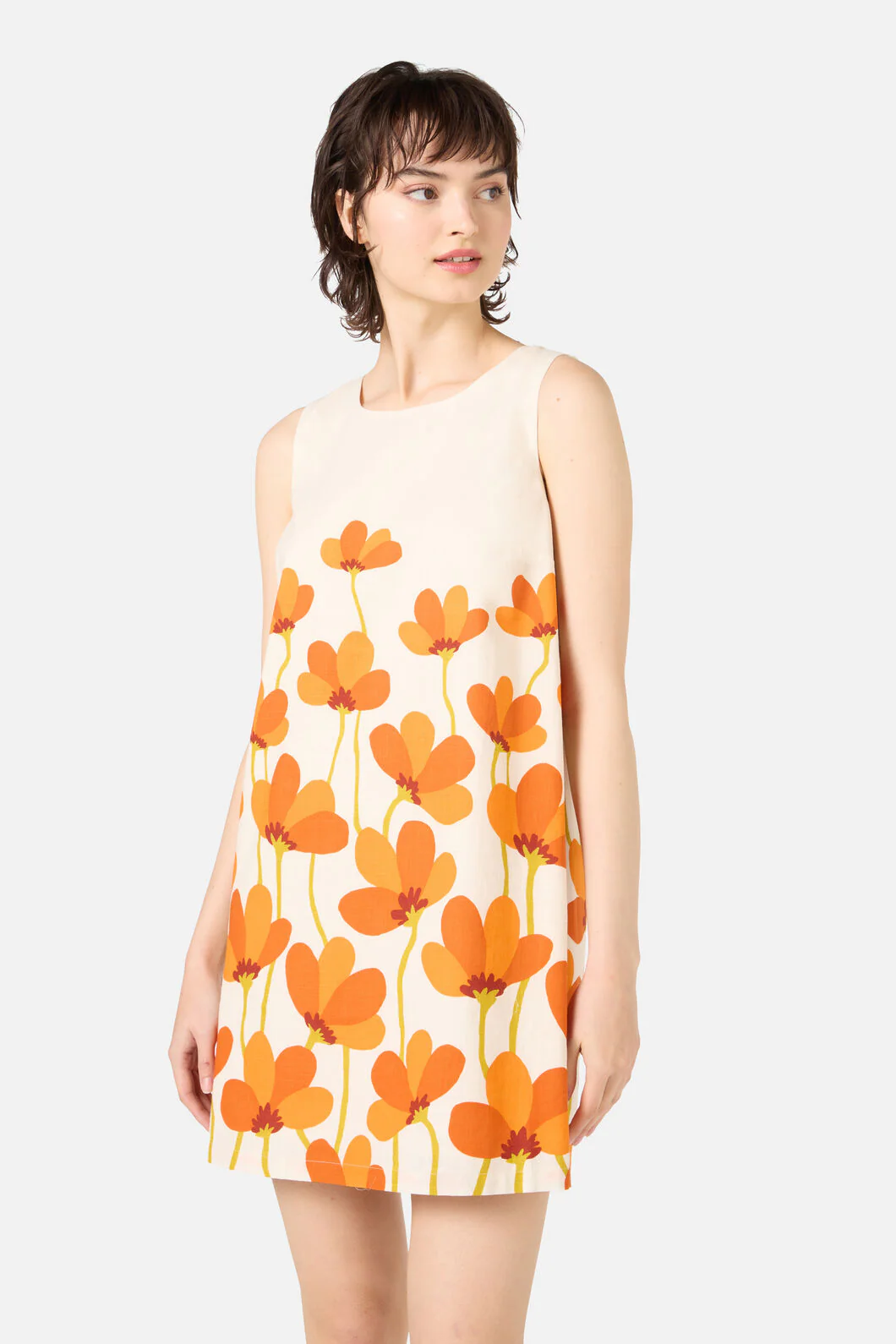 Lulu Flower Shift Dress - Image 11