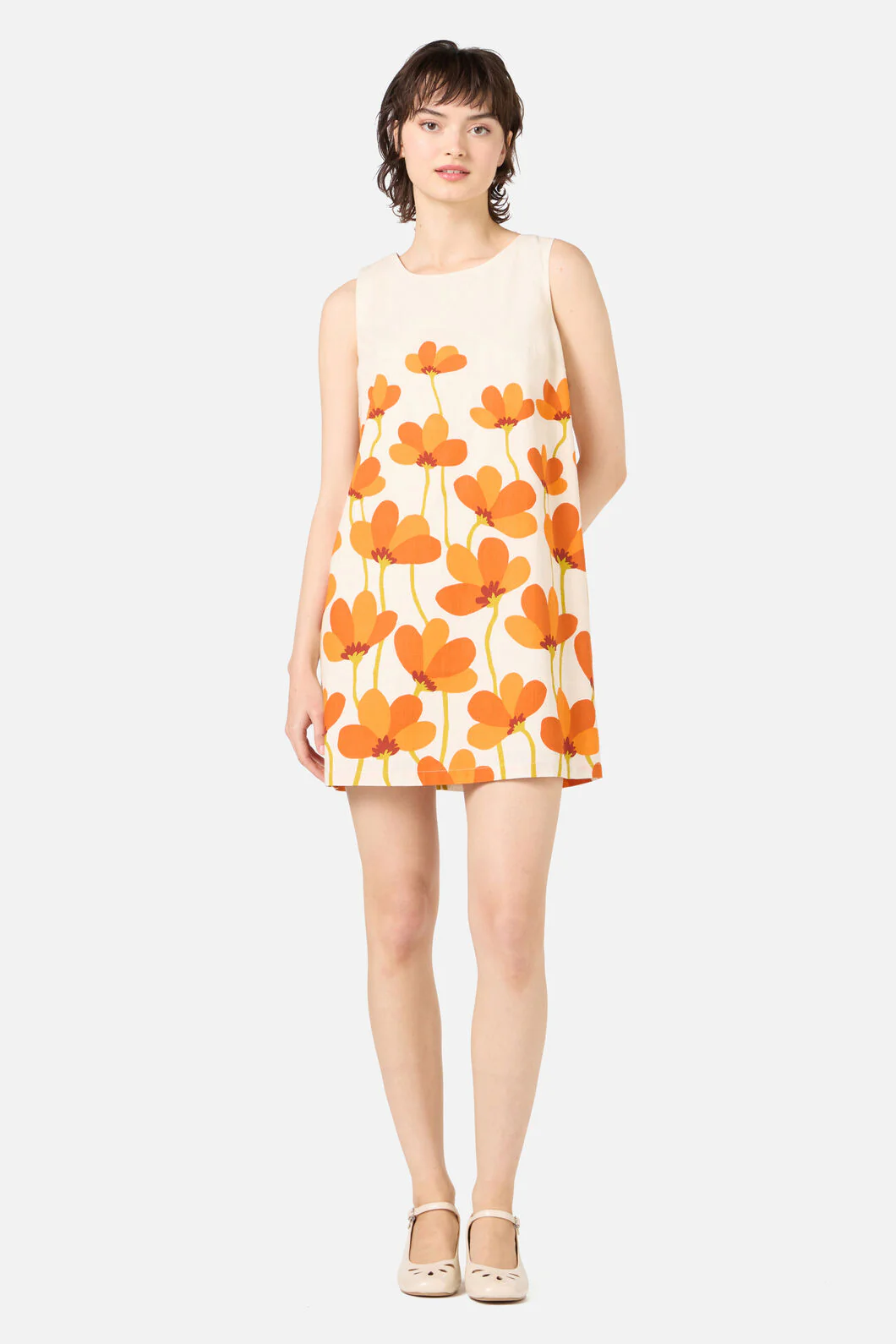 Lulu Flower Shift Dress - Image 12