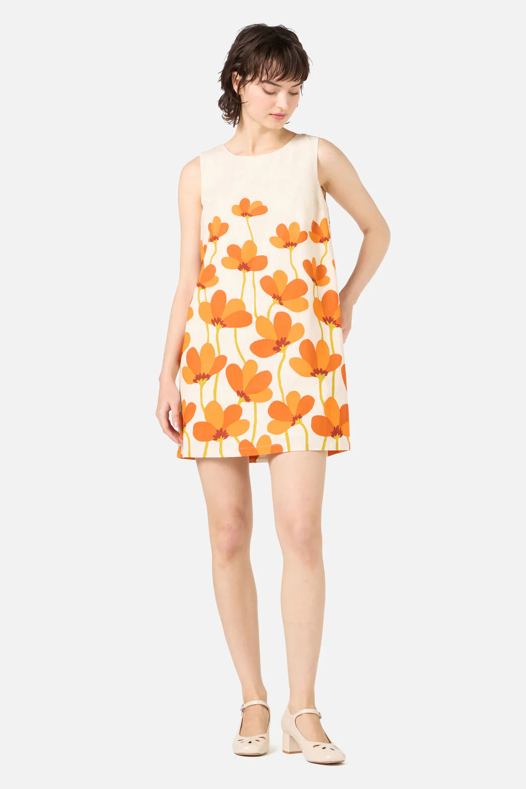 Lulu Flower Shift Dress - Image 13