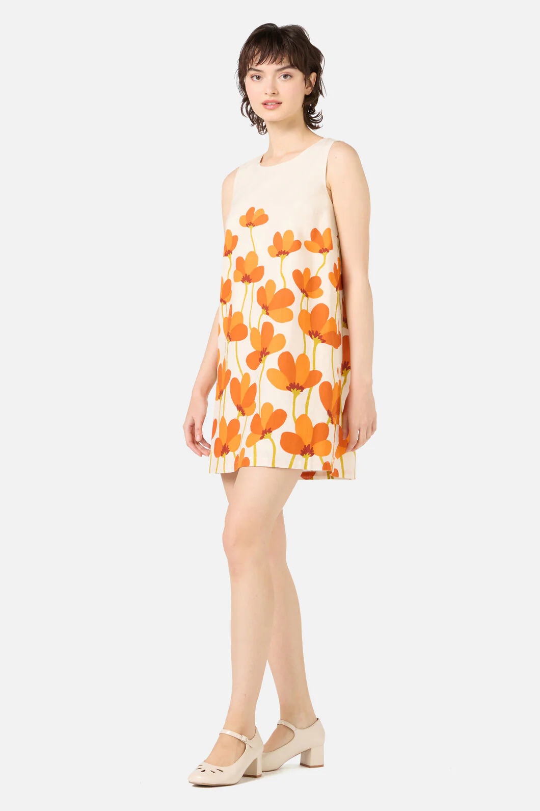Lulu Flower Shift Dress - Image 14