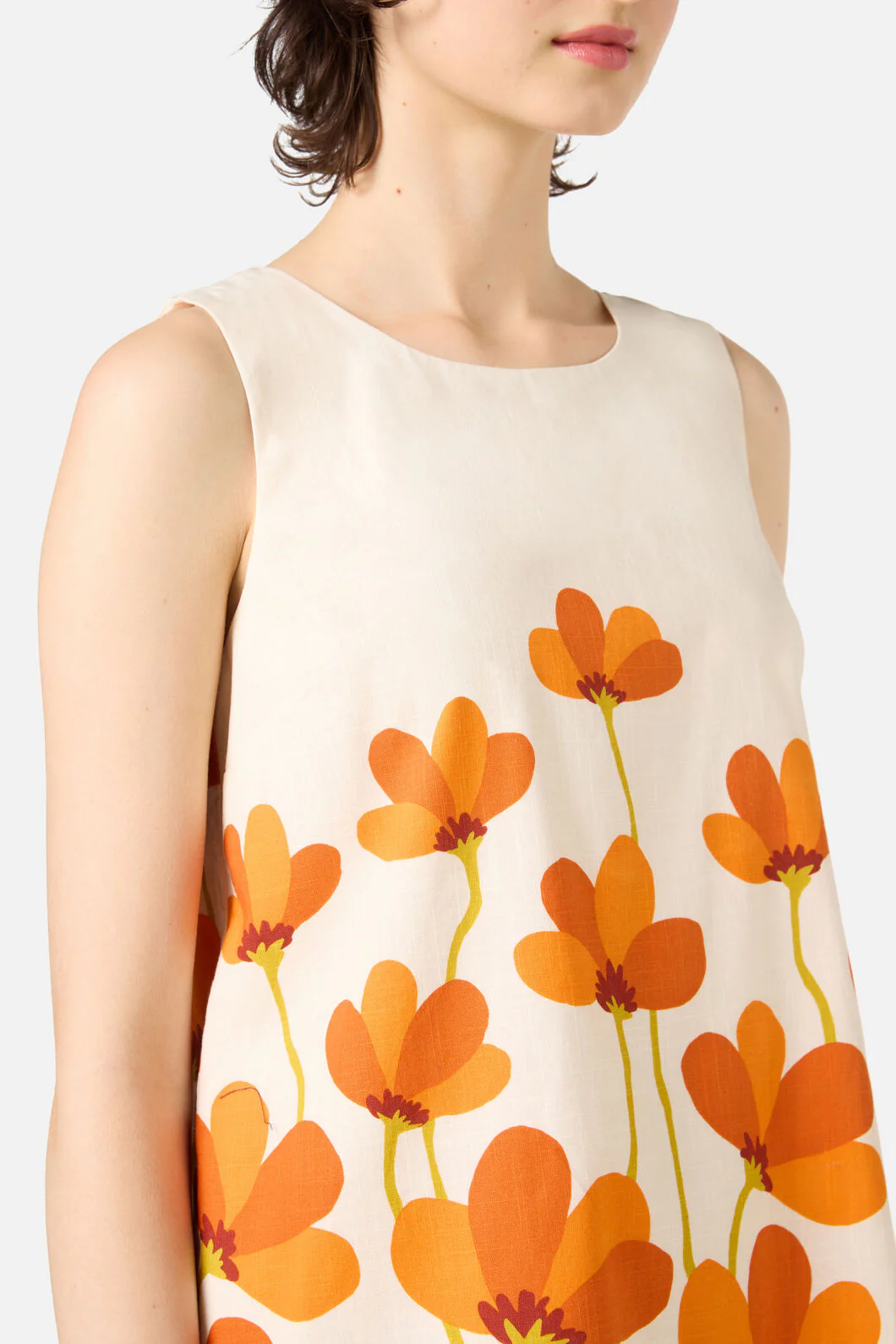 Lulu Flower Shift Dress - Image 16