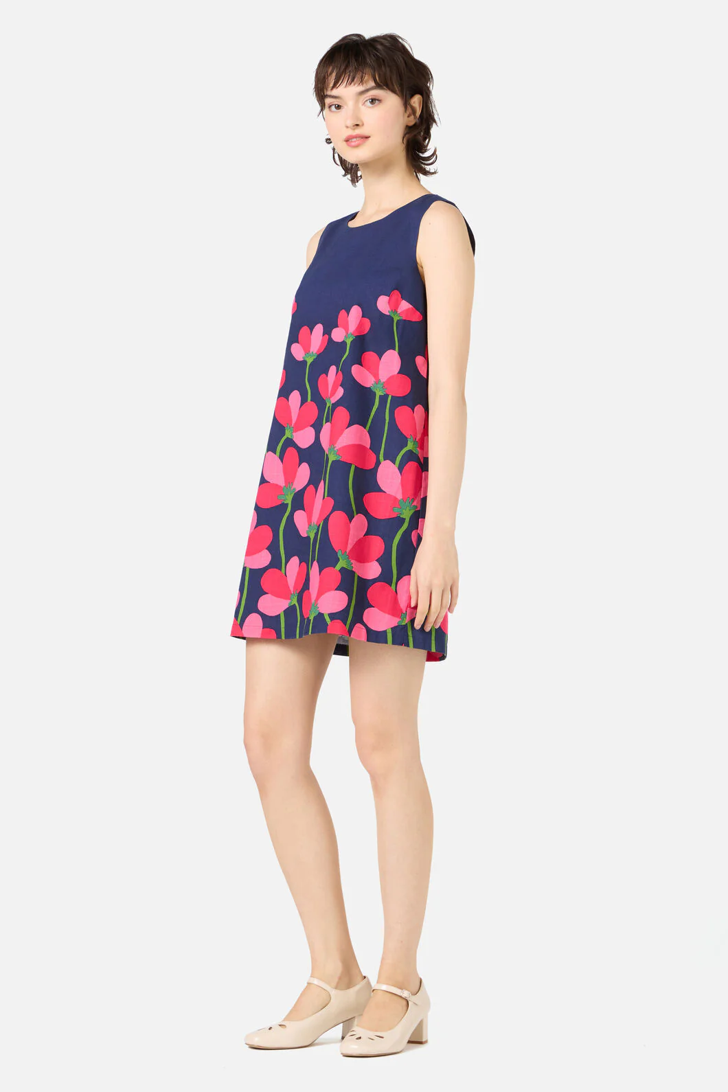 Lulu Flower Shift Dress - Image 4