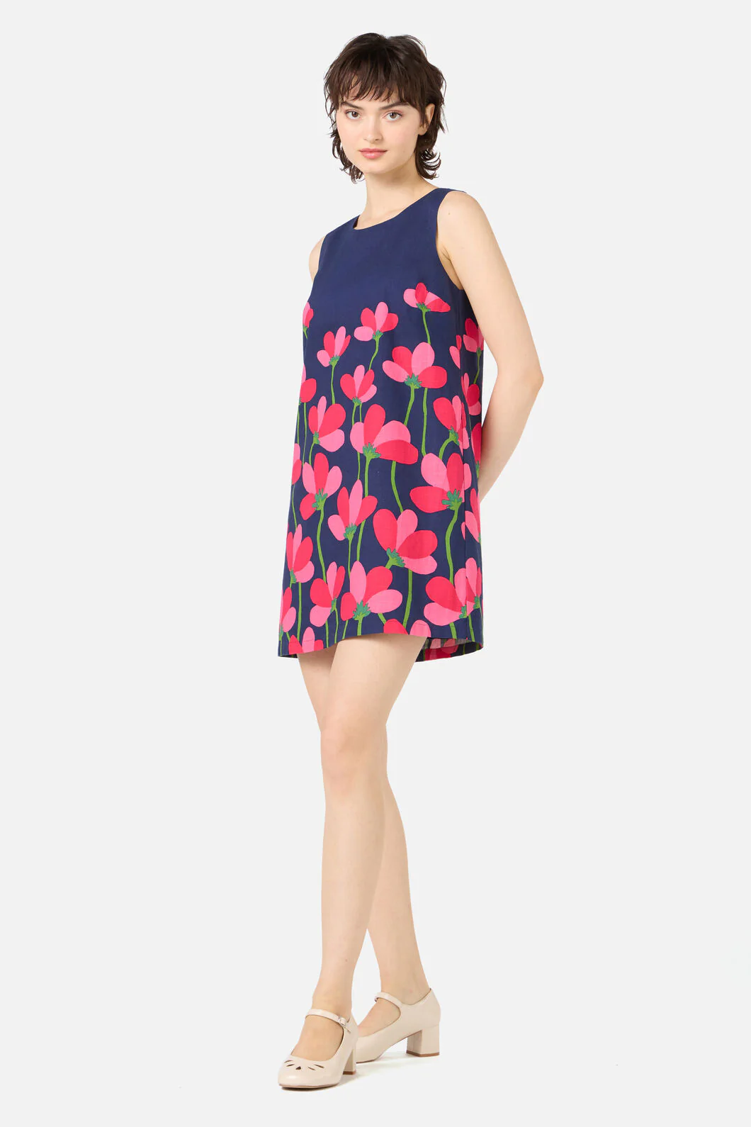 Lulu Flower Shift Dress - Image 5