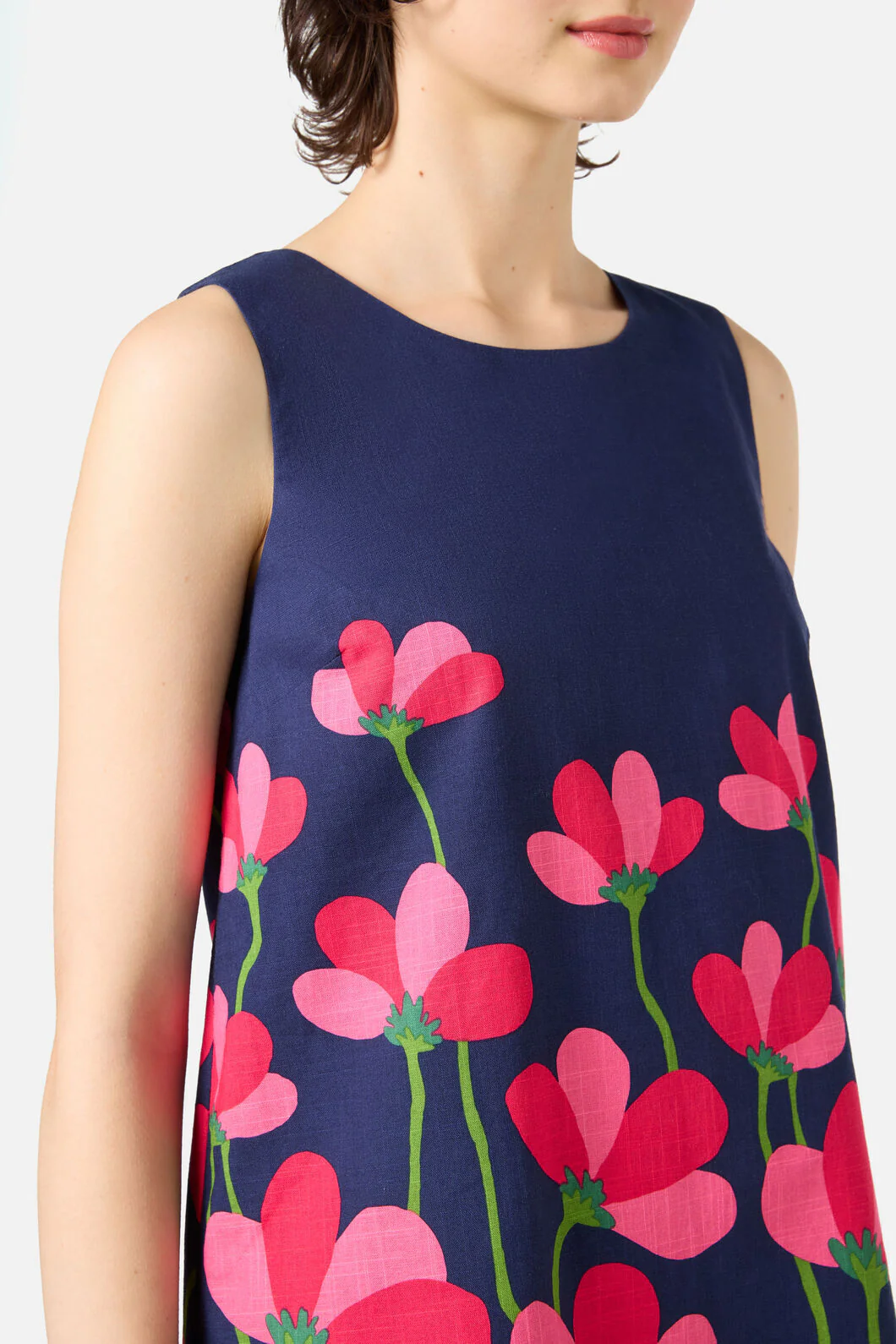Lulu Flower Shift Dress - Image 7