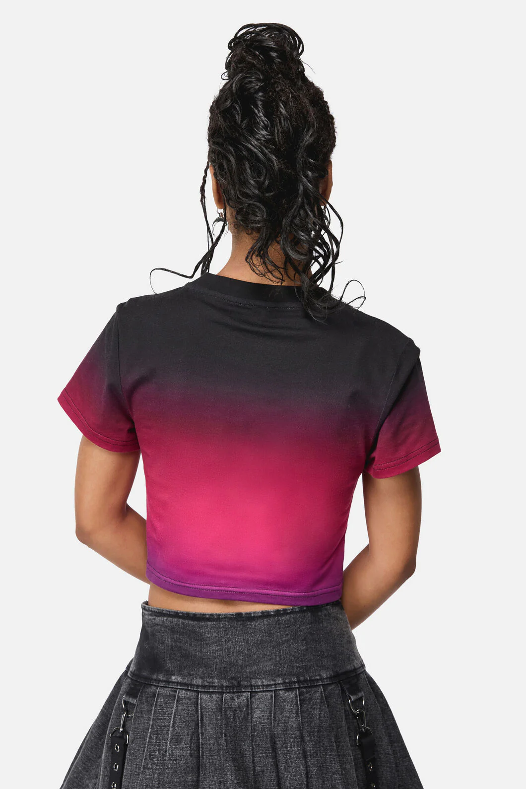 Luna Goth Baby Tee - Image 3