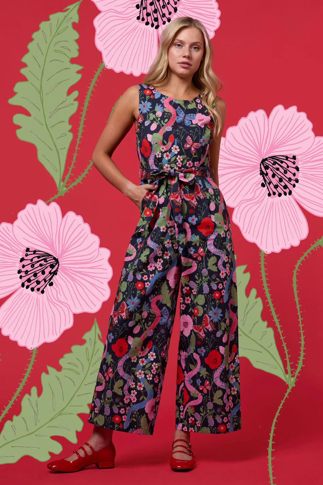Luna Snake Jumpsuit - Image 2