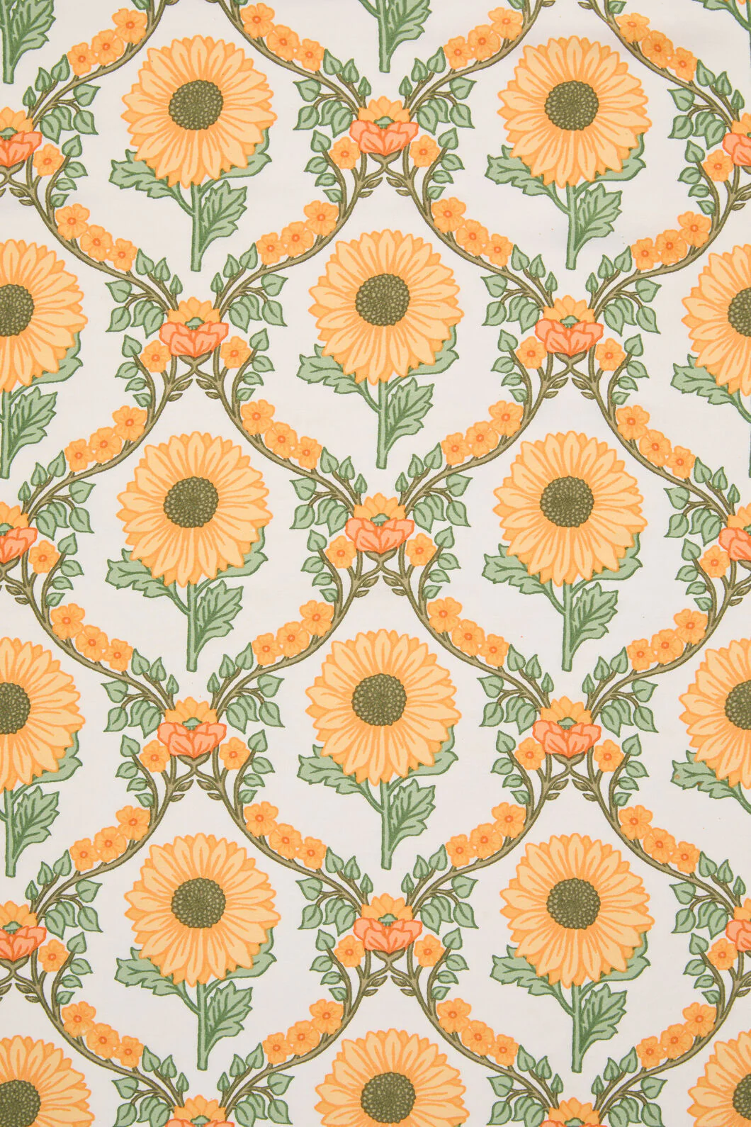 Luxe Sunflower Satin Scarf - Image 3