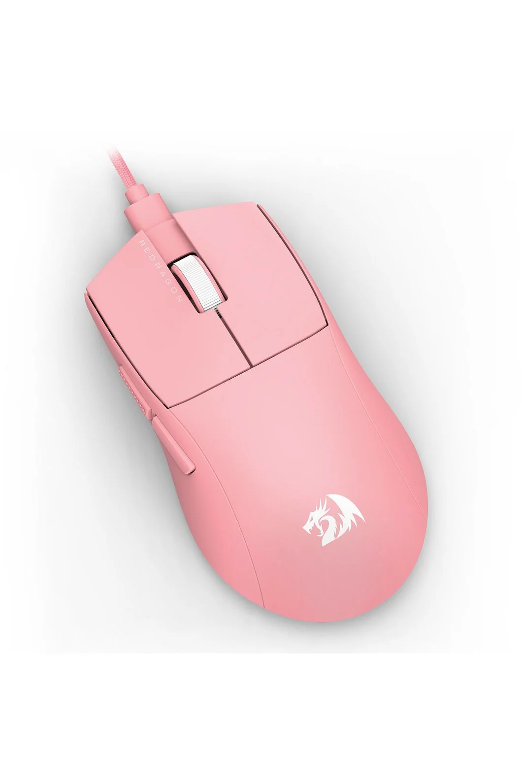 Redragon M724P Throne Pink Ultra-Light 42g Wired 12400 DPI Gaming Mouse - Image 4
