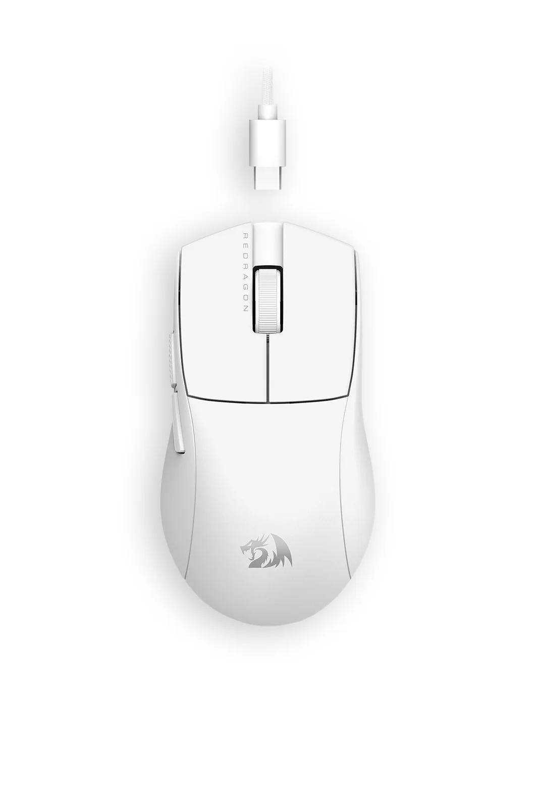 Redragon M724W Throne White Ultra-Light Wired Gaming Mouse