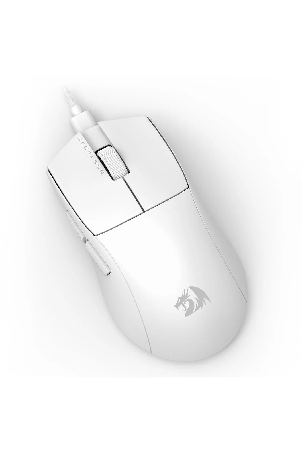 Redragon M724W Throne White Ultra-Light Wired Gaming Mouse - Image 4