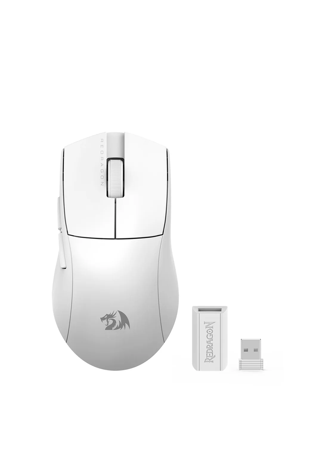 Redragon M916W-STD K1ng Standard White Ultra-Light Tri-Mode 16000 DPI Gaming Mouse