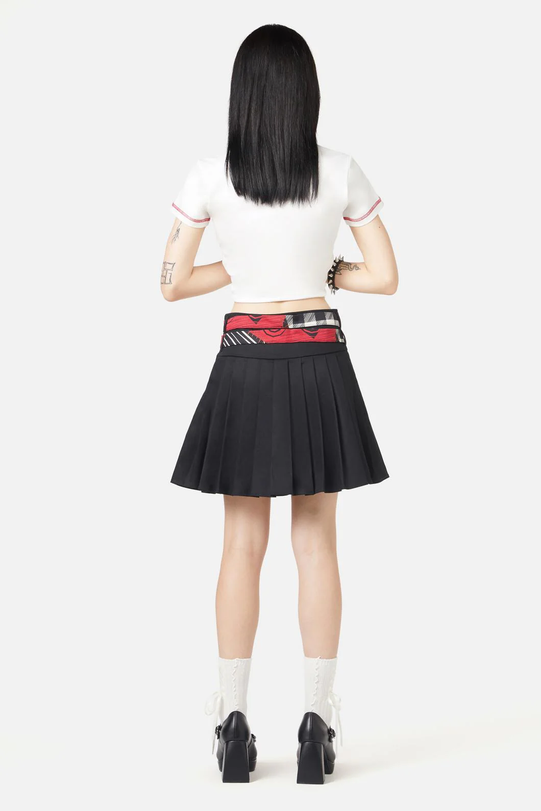 Machinist Pleated Skirt - Image 2