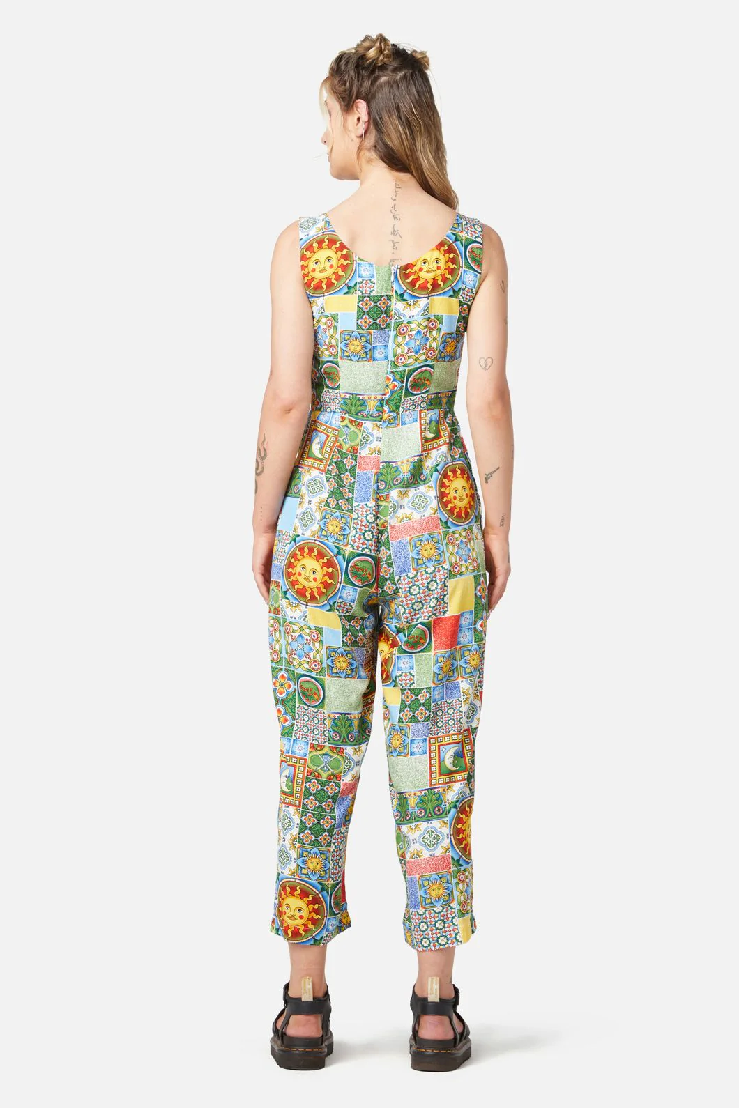 Majolica Viscose Jumpsuit - Image 4
