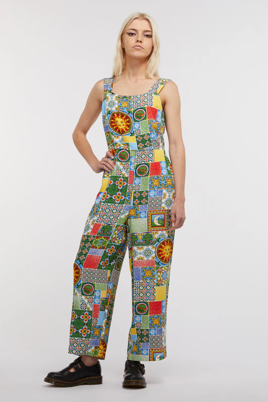 Majolica Viscose Jumpsuit - Image 7