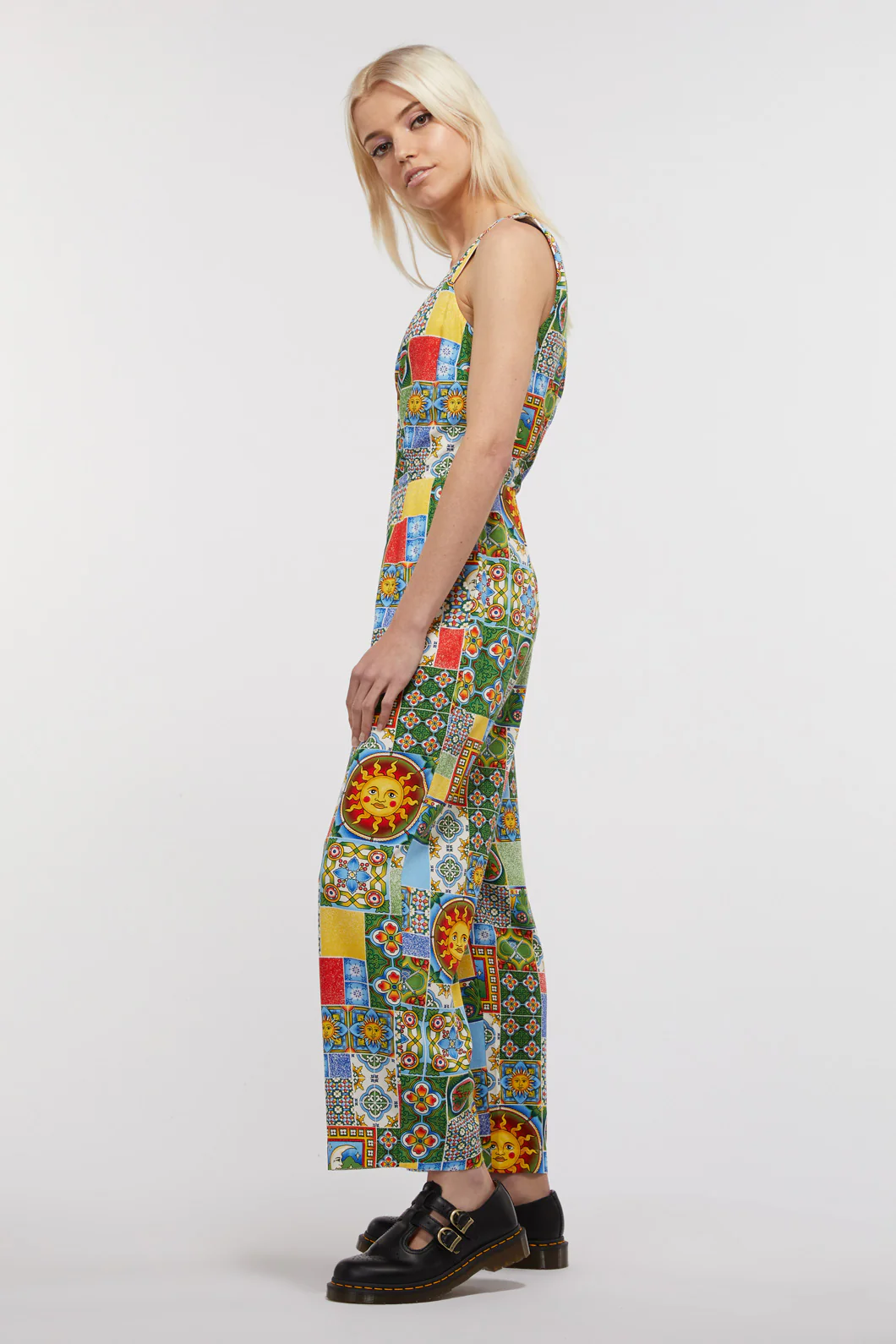 Majolica Viscose Jumpsuit - Image 8