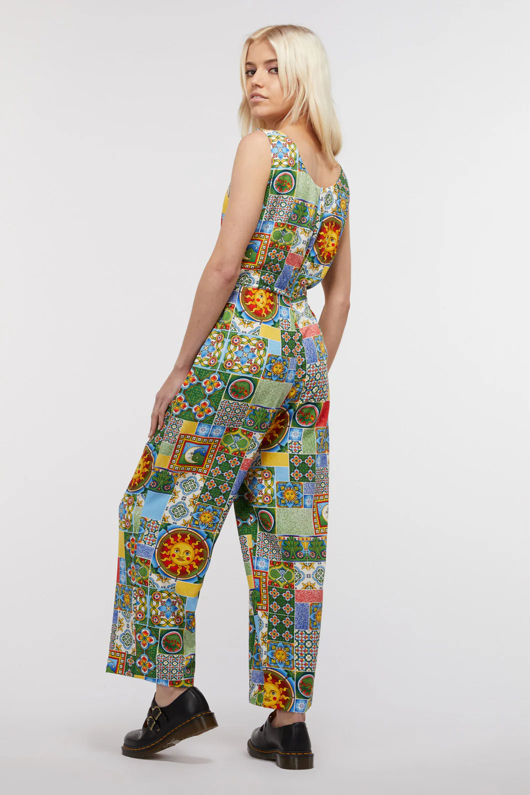 Majolica Viscose Jumpsuit - Image 9