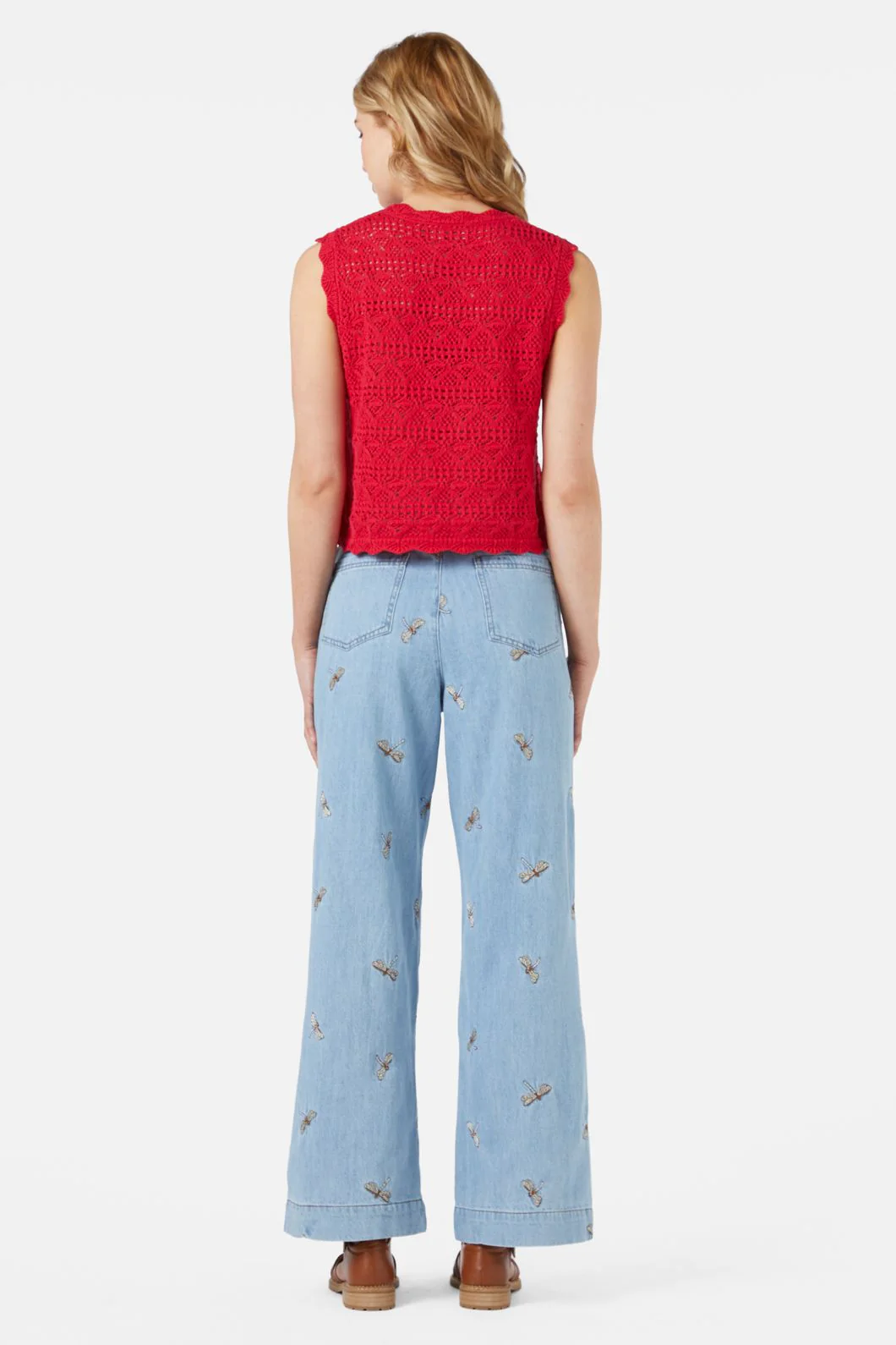 Margie Tie Front Top - Image 4