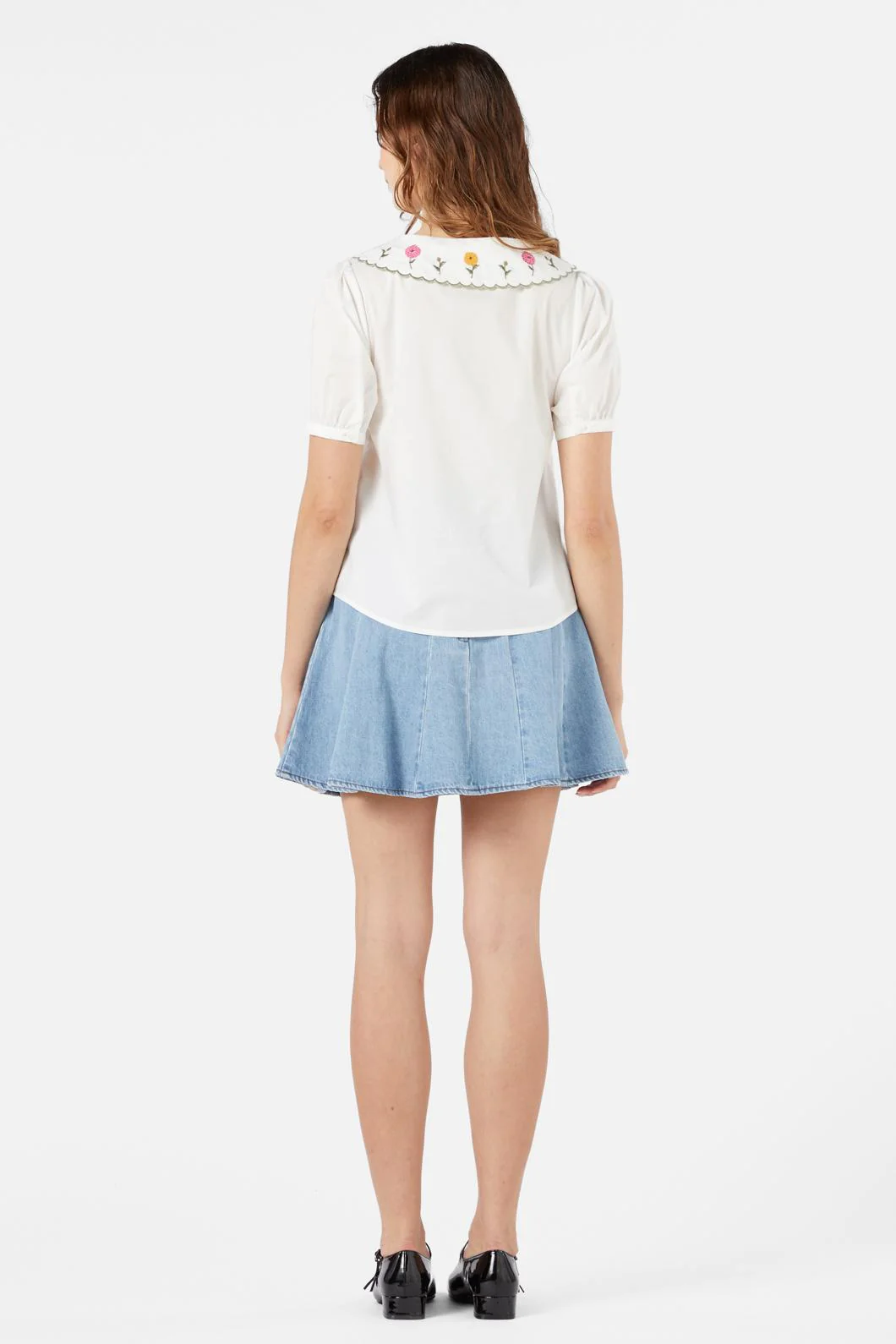 Marie Fleur Emb Blouse - Image 4