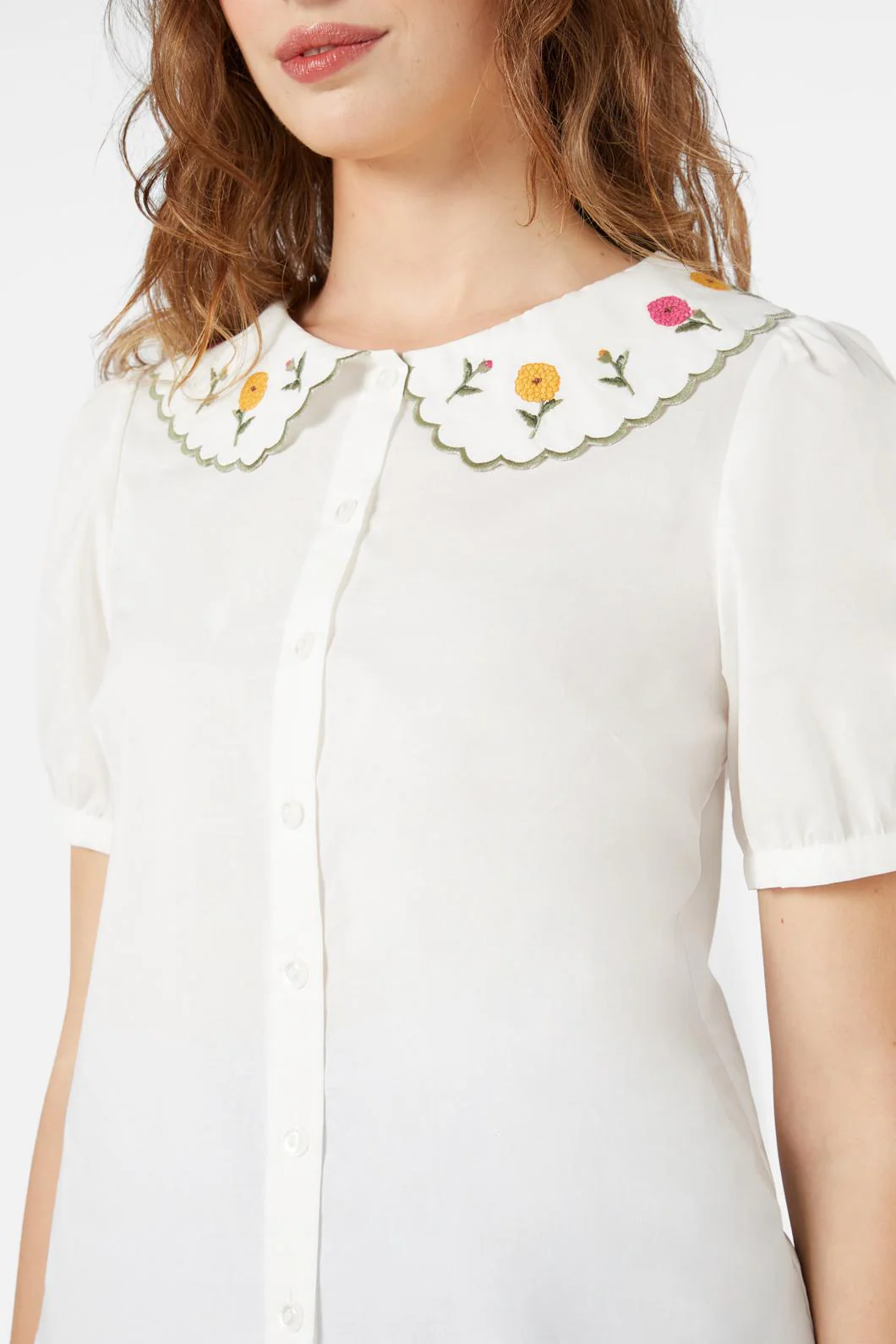 Marie Fleur Emb Blouse - Image 5