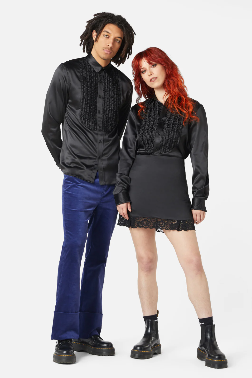 Matrimonial Tux Style Long Sleeve Shirt - Image 6