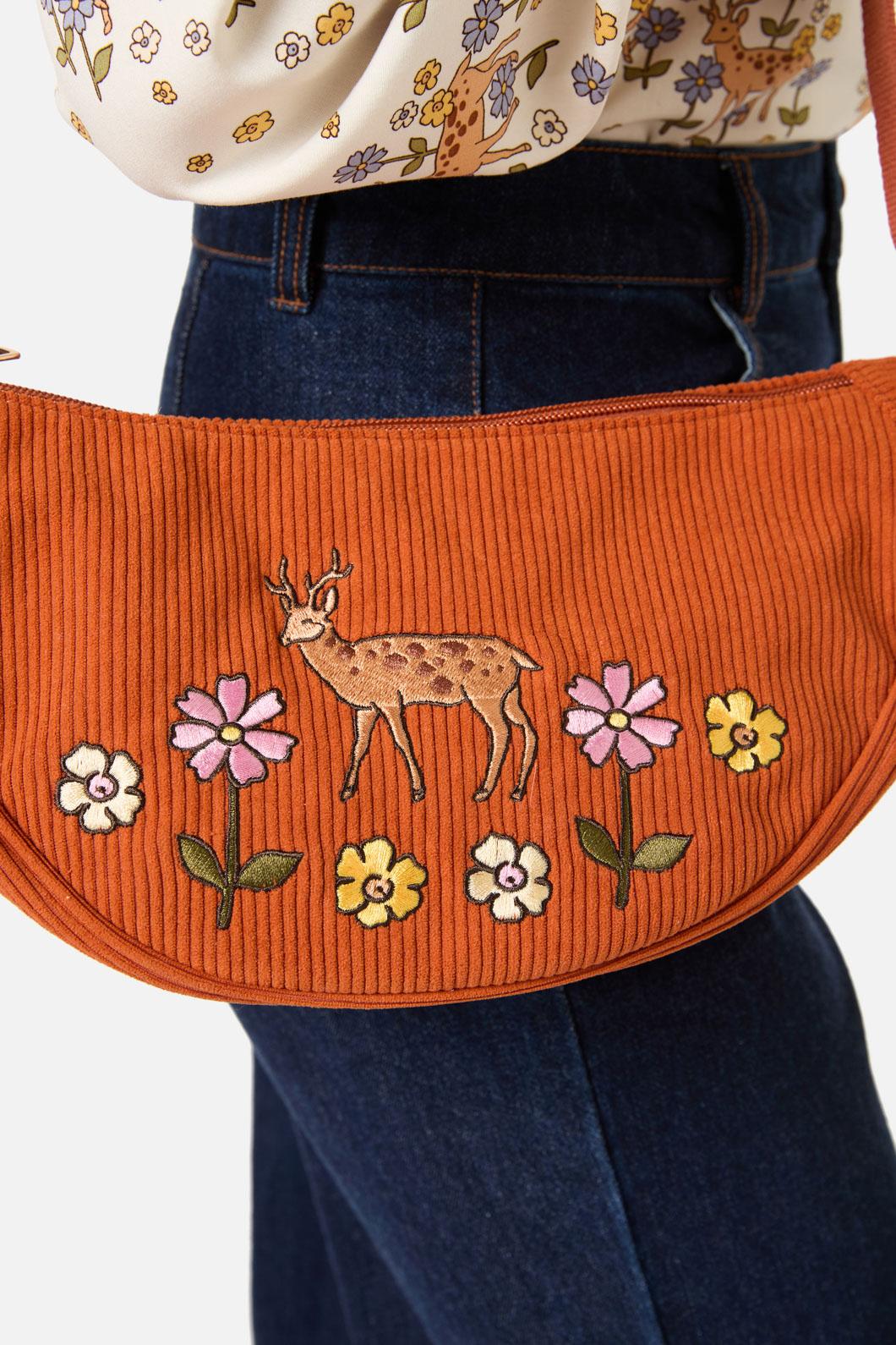 Meadow Deer Cord Bag - Image 3