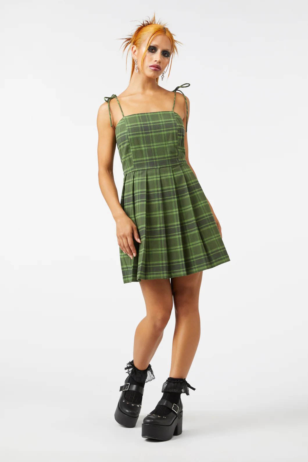 Meadow Tartan Dress - Image 6