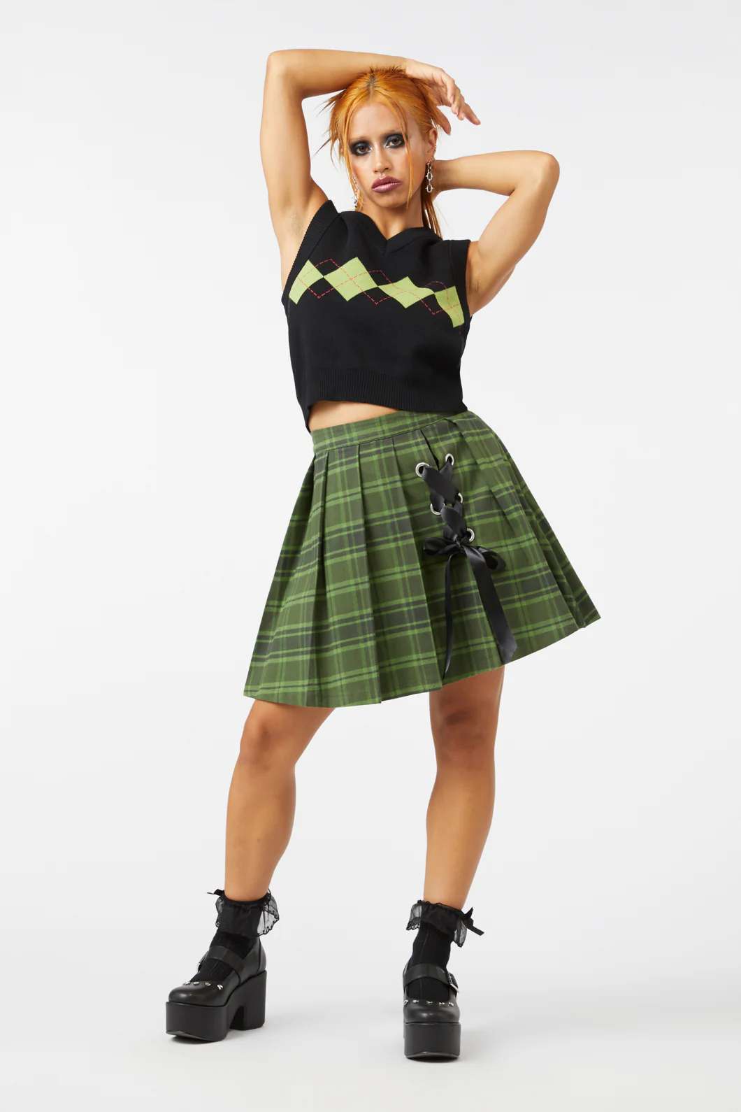 Meadow Tartan Skort - Image 3