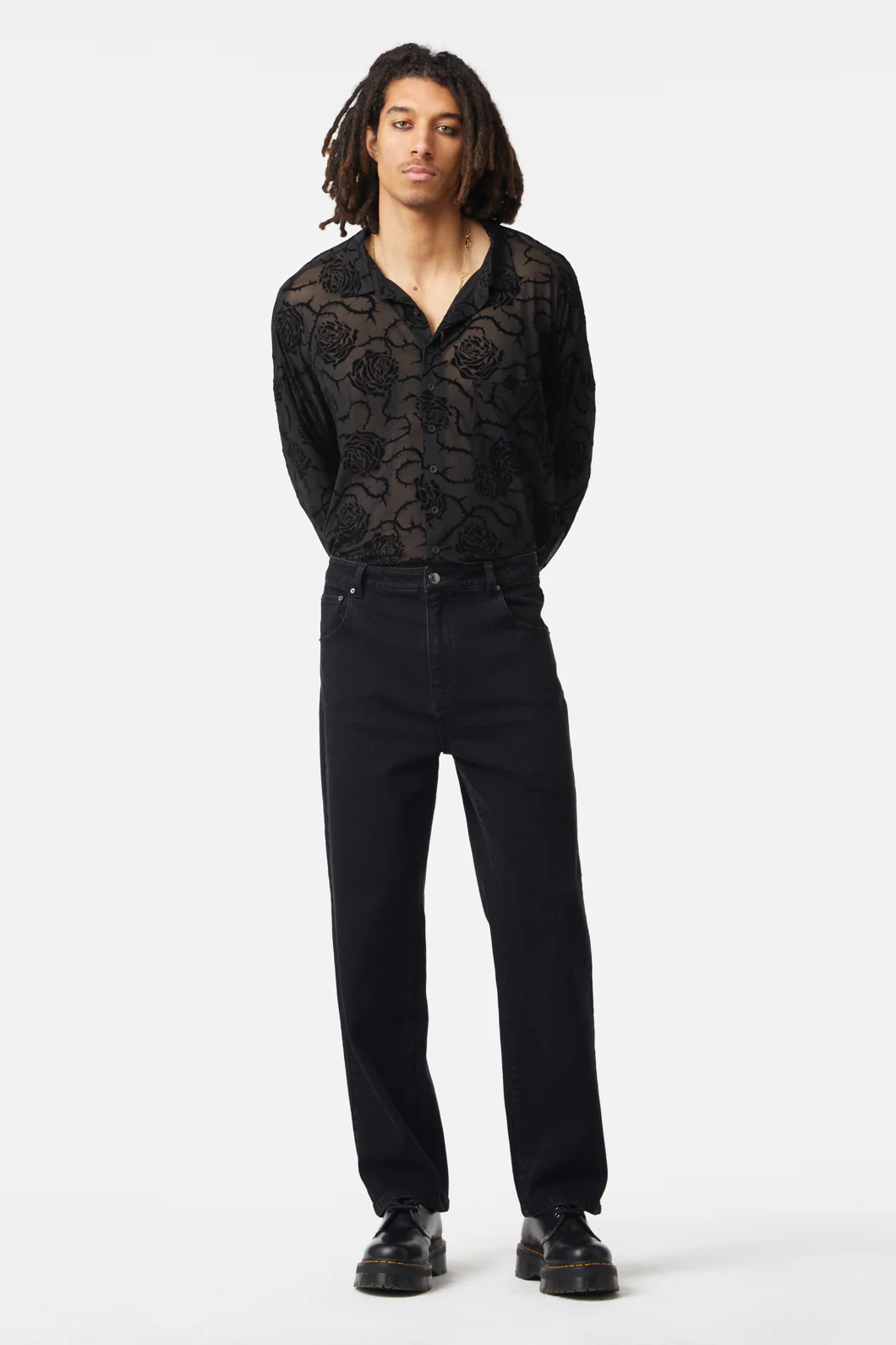 Mens Classic Cut Danger Jeans - Image 3