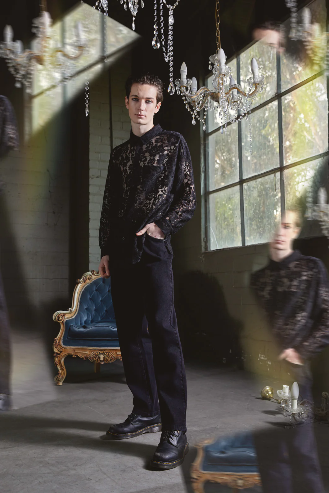 Mens Classic Cut Danger Jeans - Image 7