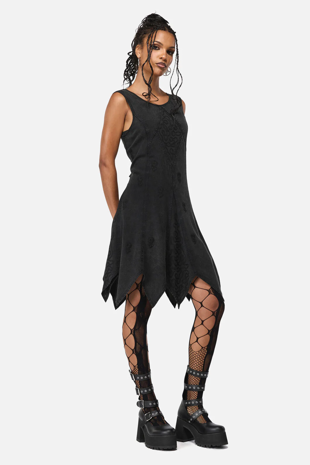 Midnight Goth Dress - Image 3