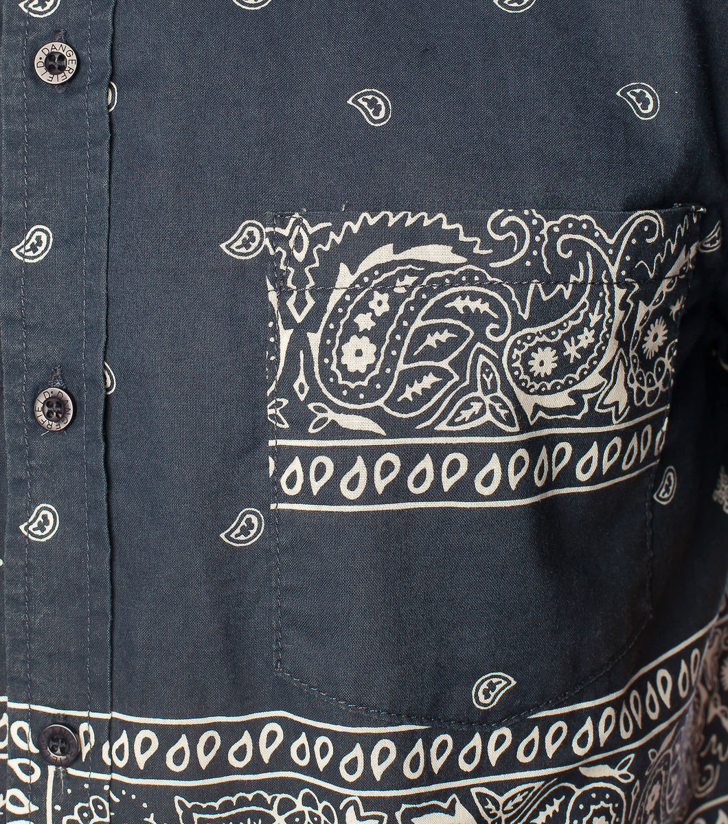 Mixed Bandana SS Shirt - Image 4