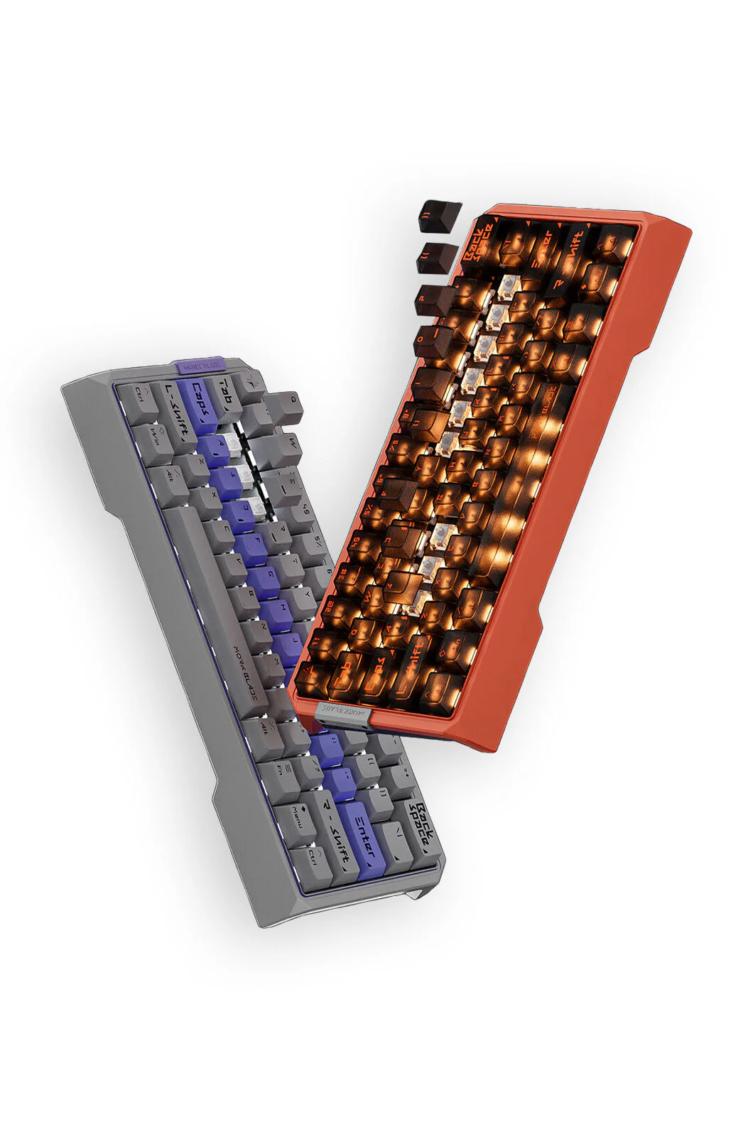 Mork Blade MK60S Silver Jade POM 60% Hall Effect CNC Aluminium Gaming Keyboard - Image 8