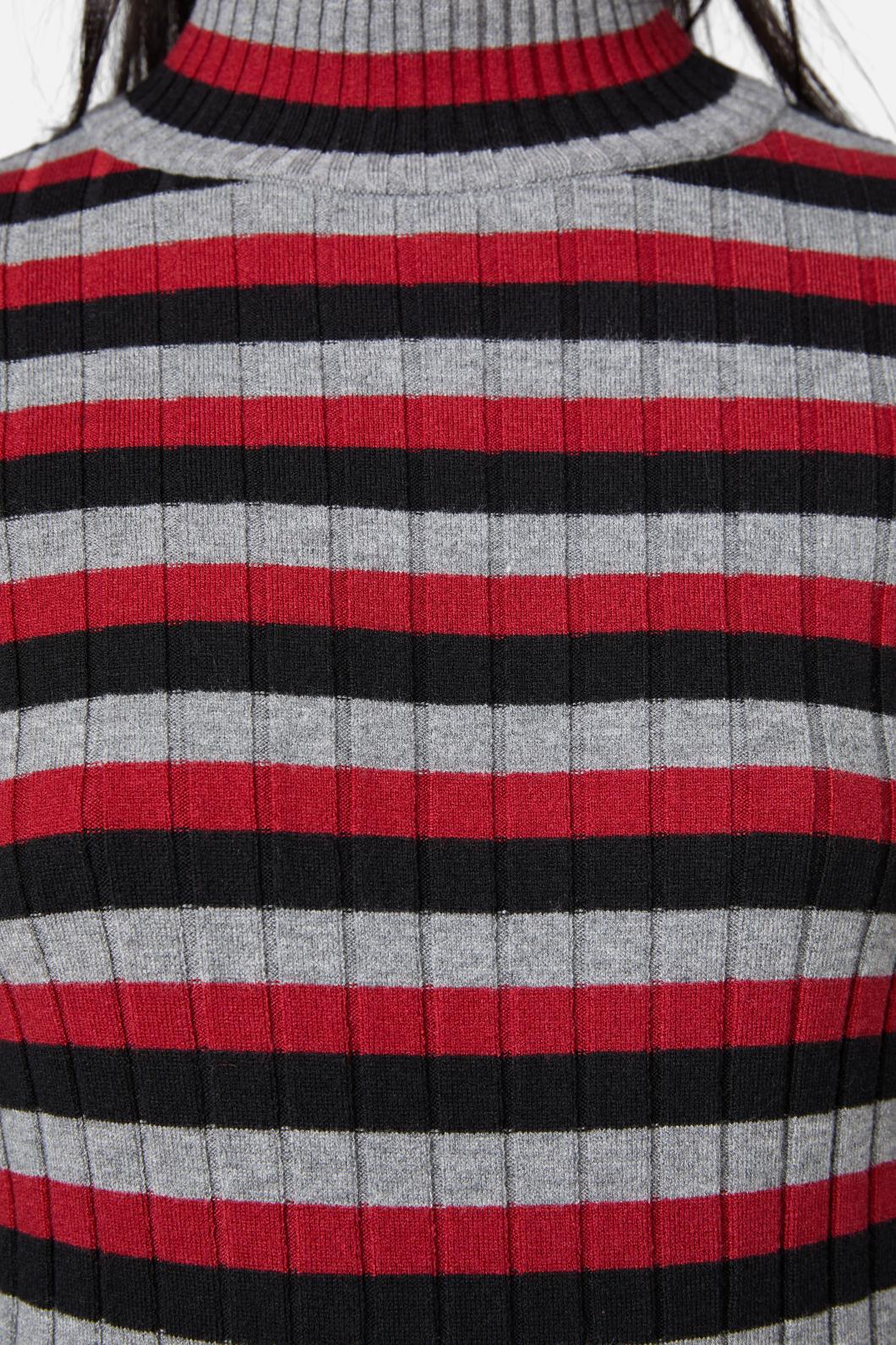 Moggy Tartan Knit Skivvy - Image 7