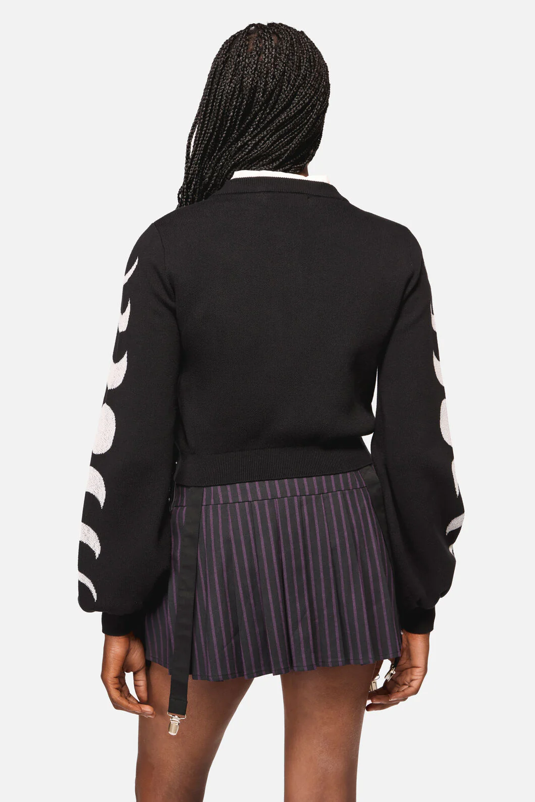 Moon Phase Goth Cardigan - Image 3