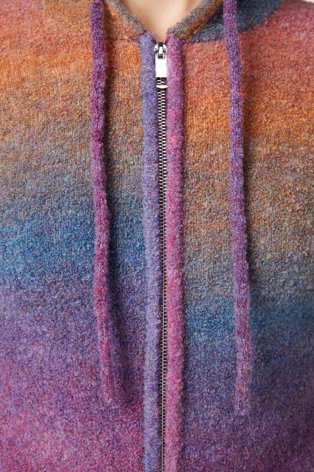 Moss Zip Knit Cardi - Image 10