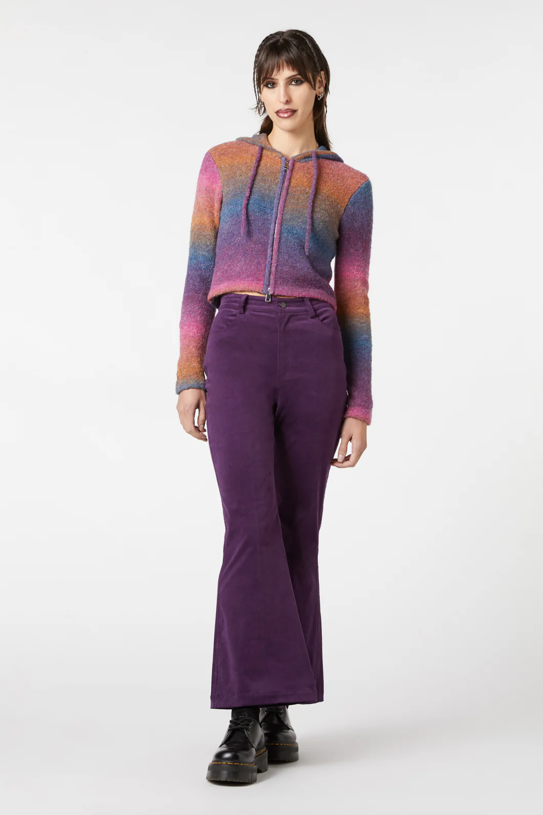 Moss Zip Knit Cardi - Image 7