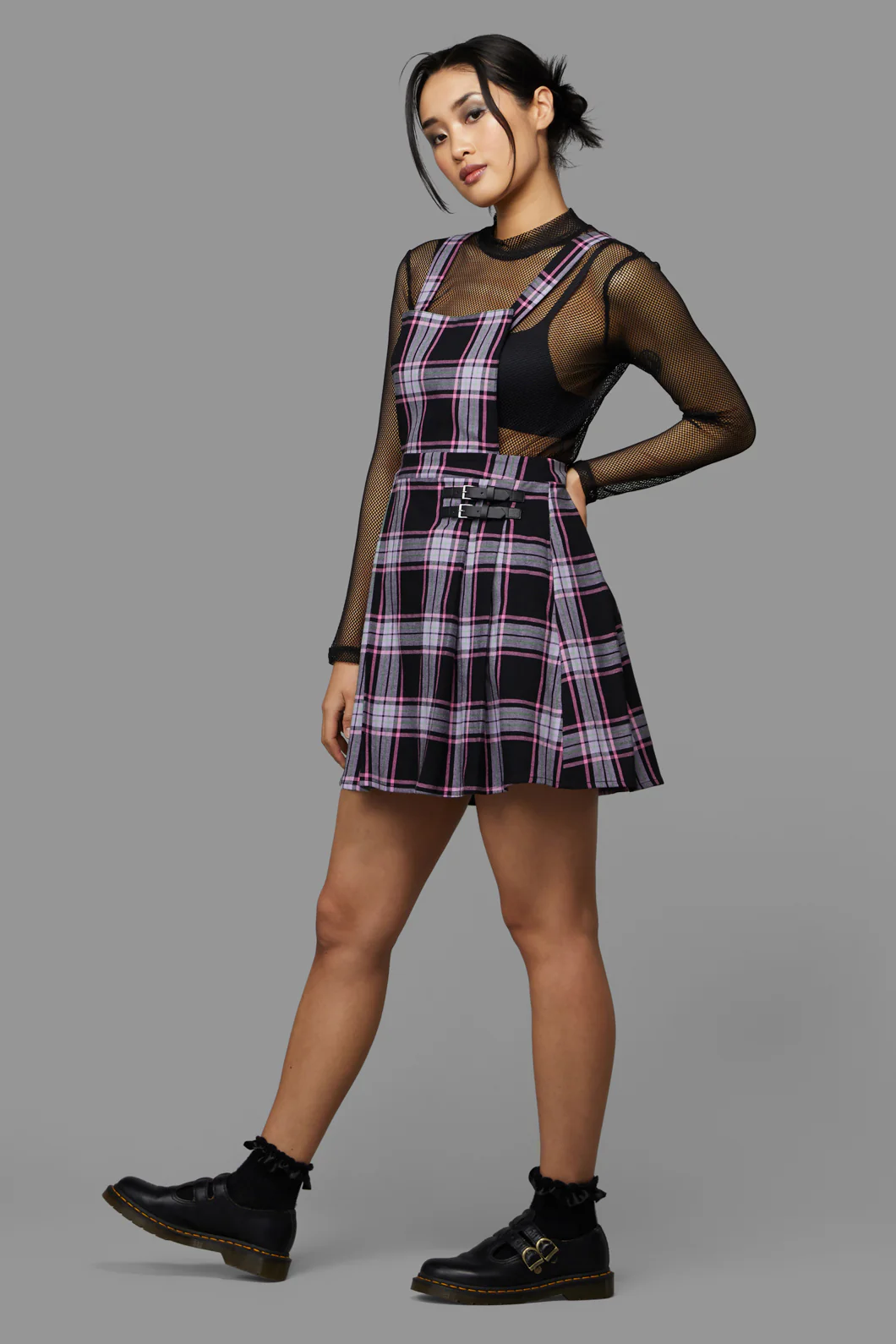 Myrtle Tartan Pinafore - Image 3