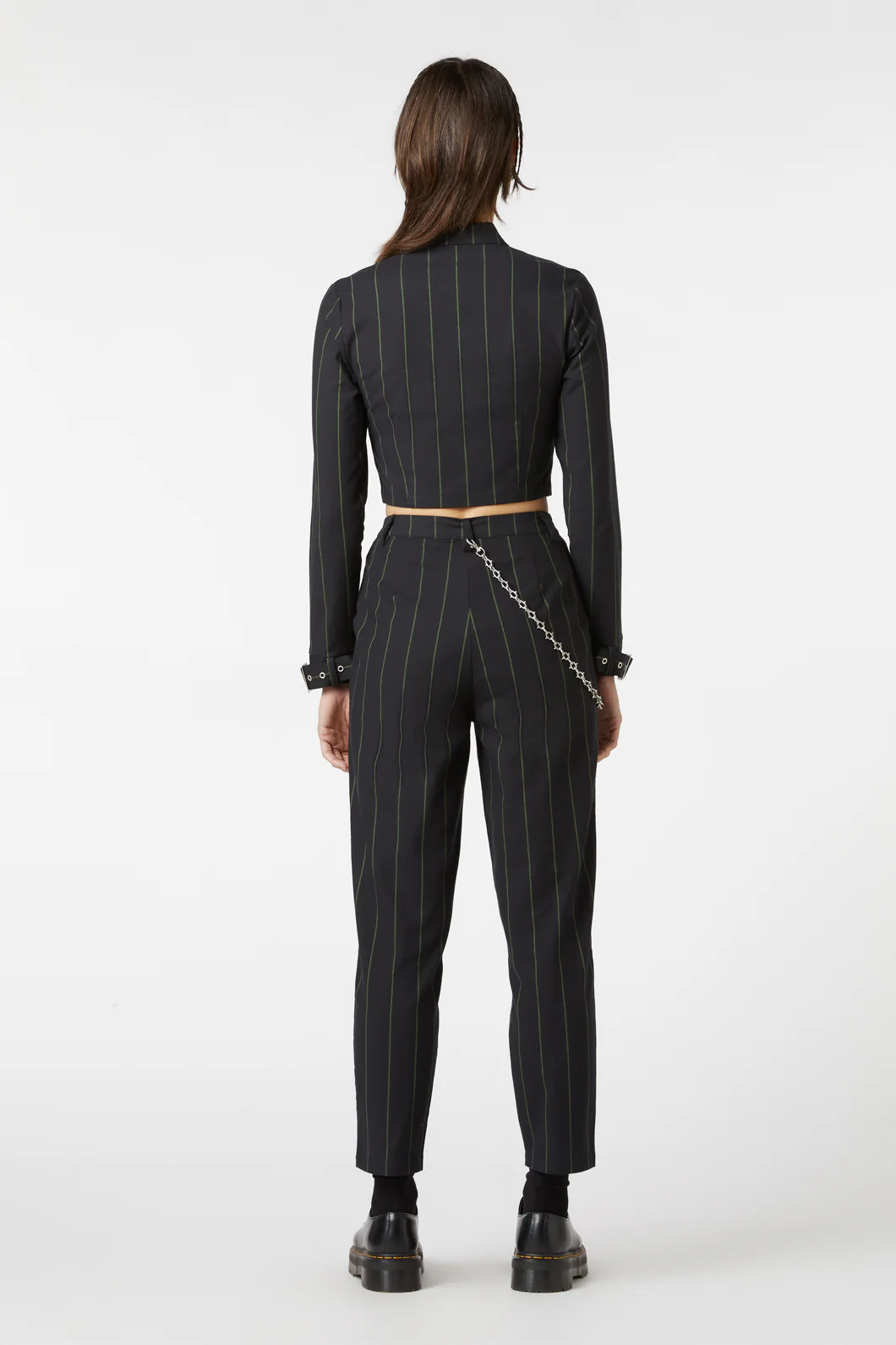 Mystery Pinstripe Blouse - Image 4