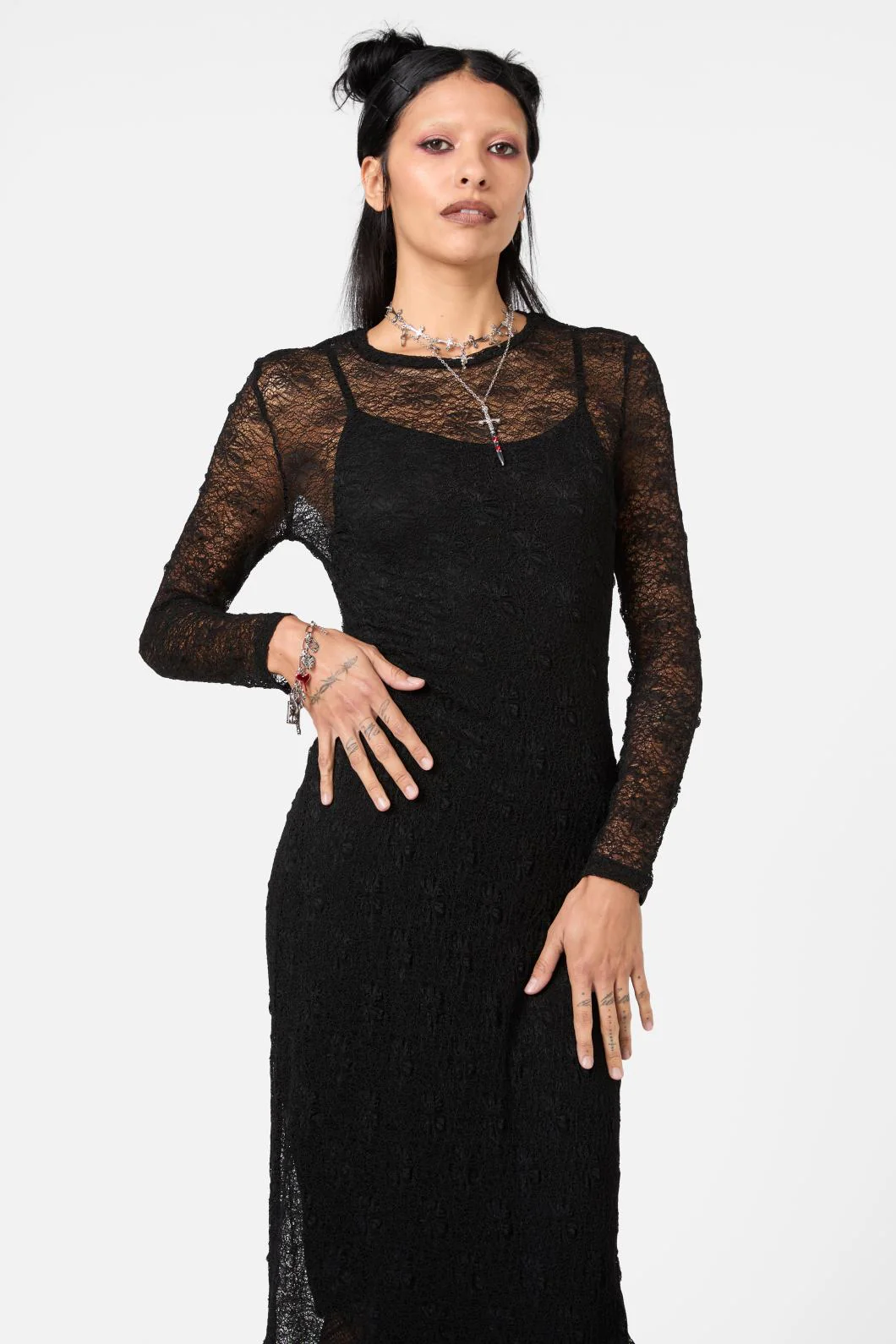 Myth Assymetric Dress - Image 4