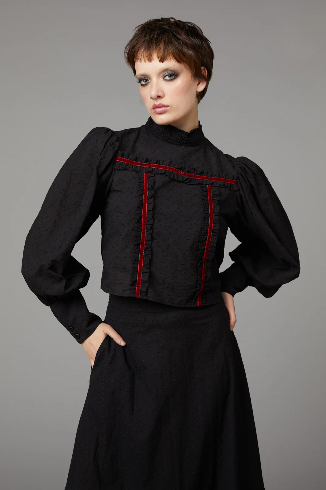 Nadja Gothic Blouse - Image 6