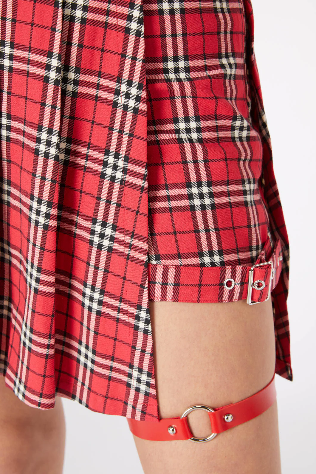Nah Tartan Buckle Skort - Image 5