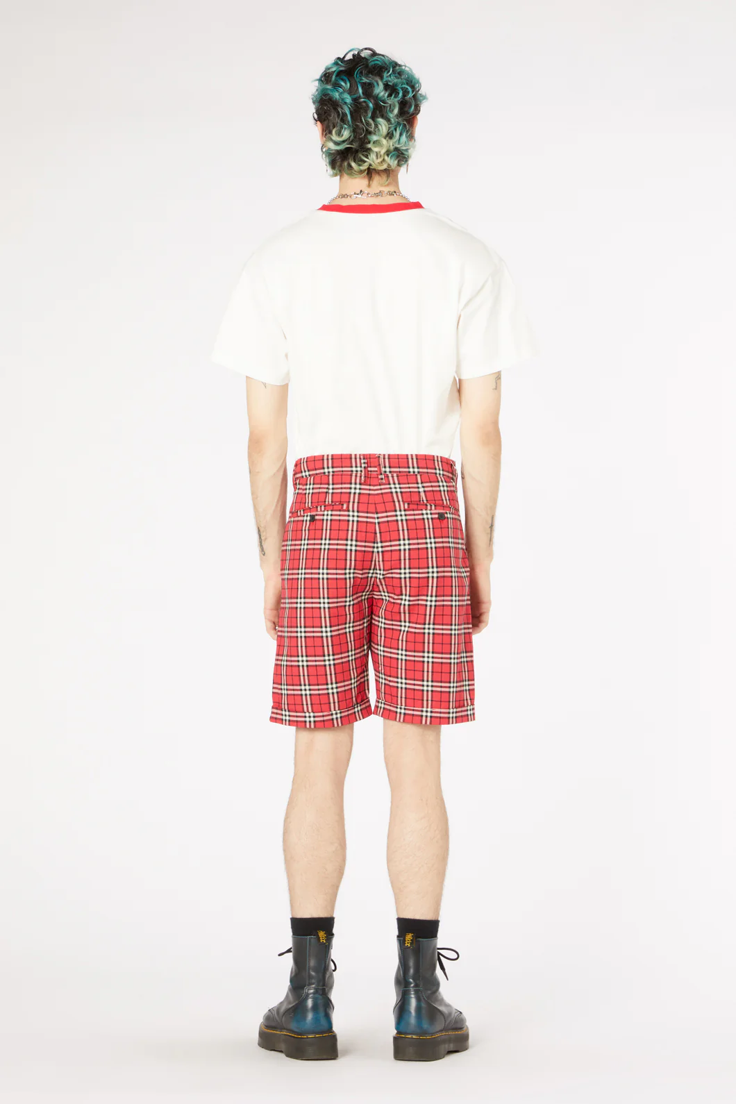 Nah Tartan Twill Short - Image 4