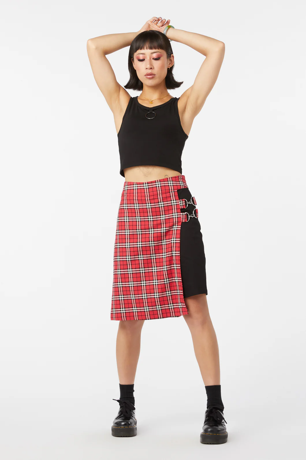 Nah Tartan Twill Skort - Image 2